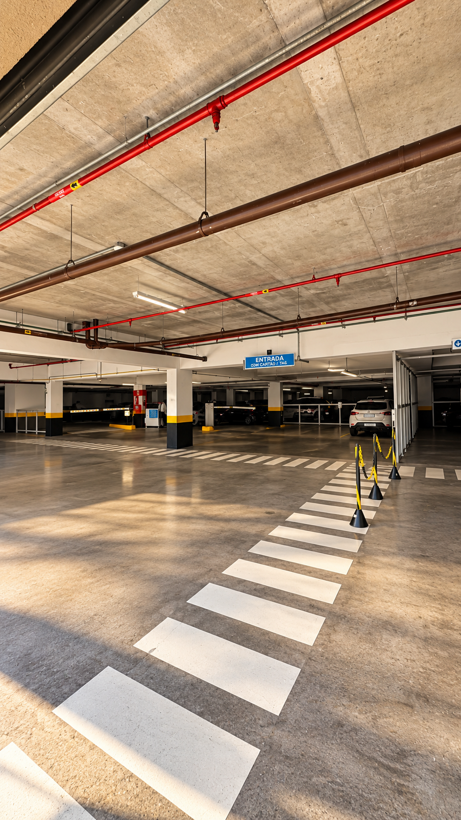 Estacionamento coberto
